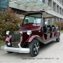 New Design 8 Seater Electric Classic Sightseeing Shuttle Car Tour Bus